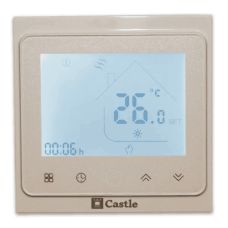Терморегулятор программированный Castle TWE02 с функцией Wi-Fi, белый