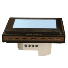 Терморегулятор программированный Castle TWE02 с функцией Wi-Fi, черный