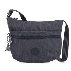 Сумочка Kipling Peppery Arto S Active Denim, 3 л, 25x21x3 см, синя
