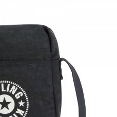 Сумка наплічна Kipling Center Chaz Black Lite (TL4), 4 л, 18x20x7,5 см, чорна