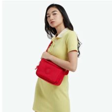 Сумочка Kipling Basic Abanu M Red Rouge, 4 л, 24x17x9 см, червона