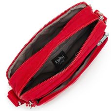 Сумочка Kipling Basic Abanu M Red Rouge, 4 л, 24x17x9 см, червона