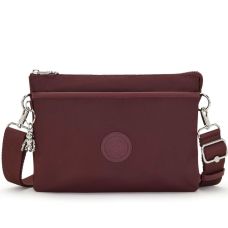Сумочка-клатч Kipling Paka Riri L Deep Aubergine (5LC), 1 л, 24x16x6,5 см, фіолетова