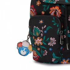 Рюкзак KiplingKipling X Frida K Anto S Fk Floral (3NF), 13 л, 34x34x18 см, черный