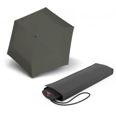 Зонт складной Knirps AS.050 Slim Small Manual Dark Grey