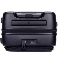 Валіза Lojel Cubo V4 Black S Exp. на 4 колесах, чорна