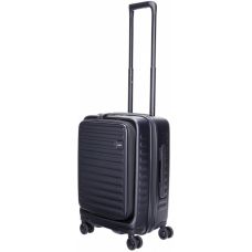 Чемодан Lojel Cubo V4 Black S Exp. на 4 колесах, черный