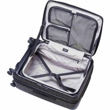Чемодан Lojel Cubo V4 Black M Exp. на 4 колесах, черный