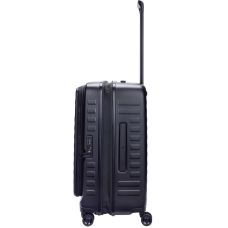 Чемодан Lojel Cubo V4 Black M Exp. на 4 колесах, черный
