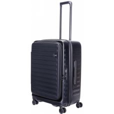 Чемодан Lojel Cubo V4 Black M Exp. на 4 колесах, черный