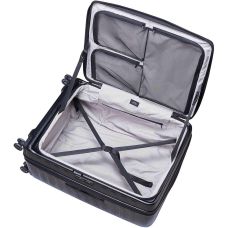 Чемодан Lojel Cubo V4 Black L Exp. на 4 колесах, черный