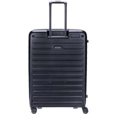 Чемодан Lojel Cubo V4 Black L Exp. на 4 колесах, черный