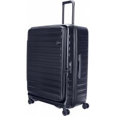 Чемодан Lojel Cubo V4 Black L Exp. на 4 колесах, черный