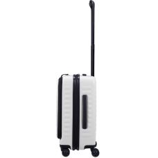 Чемодан Lojel Cubo V4 Off White S Exp. на 4 колесах, белый