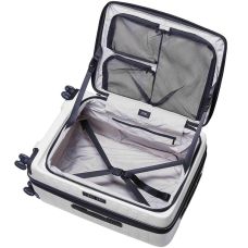 Чемодан Lojel Cubo V4 Off White M Exp. на 4 колесах, белый