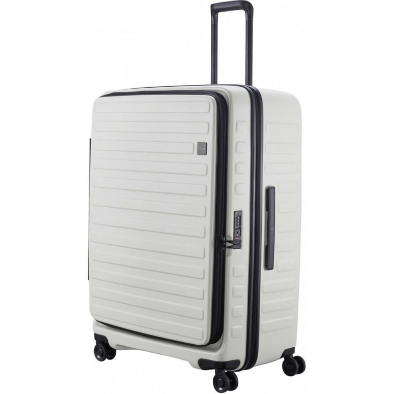 Валіза Lojel Cubo V4 Off White L Exp. на 4 колесах, біла Валіза Lojel Cubo V4 Off White L Exp. на 4 колесах, біла