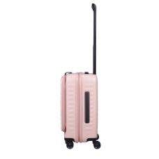Валіза Lojel Cubo V4 Rose S Exp. на 4 колесах, рожева