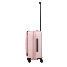 Валіза Lojel Cubo V4 Rose S Exp. на 4 колесах, рожева