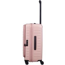 Чемодан Lojel Cubo V4 Rose M Exp. на 4 колесах, розовый