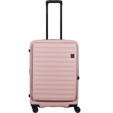 Чемодан Lojel Cubo V4 Rose M Exp. на 4 колесах, розовый