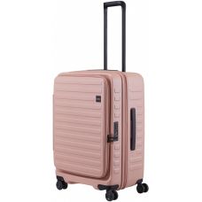 Чемодан Lojel Cubo V4 Rose M Exp. на 4 колесах, розовый