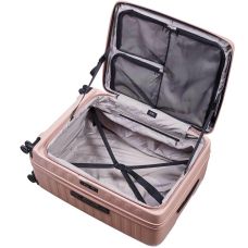 Чемодан Lojel Cubo V4 Rose L Exp. на 4 колесах, розовый