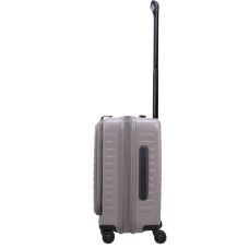 Чемодан Lojel Cubo V4 Warm Gray S Exp. на 4 колесах, серый