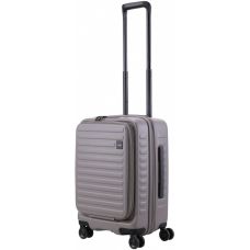 Чемодан Lojel Cubo V4 Warm Gray S Exp. на 4 колесах, серый