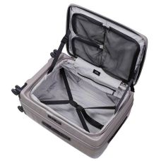 Чемодан Lojel Cubo V4 Warm Gray M Exp. на 4 колесах, серый