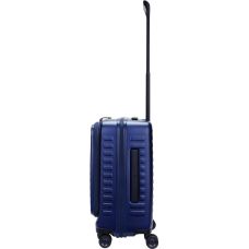 Чемодан Lojel Cubo V4 Navy Blue S Exp. на 4 колесах, синий
