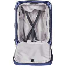 Чемодан Lojel Cubo V4 Navy Blue S Exp. на 4 колесах, синий