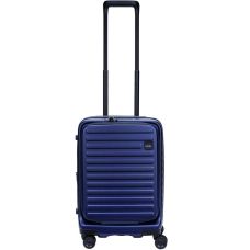 Чемодан Lojel Cubo V4 Navy Blue S Exp. на 4 колесах, синий
