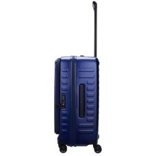 Валіза Lojel Cubo V4 Navy Blue M Exp. на 4 колесах, синя