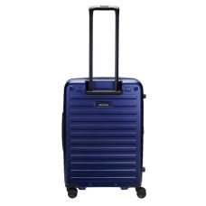Валіза Lojel Cubo V4 Navy Blue M Exp. на 4 колесах, синя