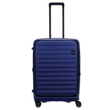 Валіза Lojel Cubo V4 Navy Blue M Exp. на 4 колесах, синя