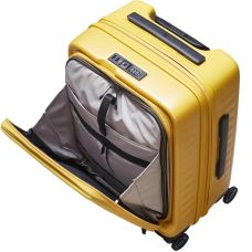 Чемодан Lojel Cubo V4 Mustard S Exp. на 4 колесах, желтый