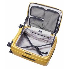 Чемодан Lojel Cubo V4 Mustard M Exp. на 4 колесах, желтый