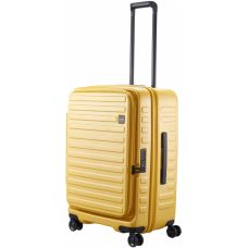 Чемодан Lojel Cubo V4 Mustard M Exp. на 4 колесах, желтый