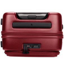 Чемодан Lojel Cubo V4 Burgundy S Exp. на 4 колесах, бордовый