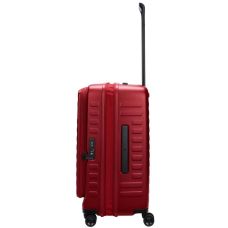 Чемодан Lojel Cubo V4 Burgundy M Exp. на 4 колесах, бордовый