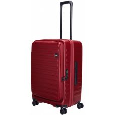 Чемодан Lojel Cubo V4 Burgundy M Exp. на 4 колесах, бордовый