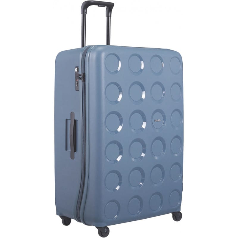 Валіза Lojel Vita 18 Steel Blue L на 4 колесах, синя