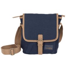 Сумка наплечная Travelite Hempline Navy, синяя