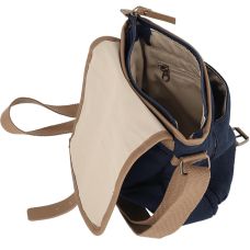 Сумка наплечная Travelite Hempline Navy, синяя