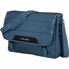 Сумка для ноутбука 15.6" Travelite Skaii Messenger Blue, синяя