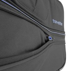 Дорожня сумка Travelite Basics Black L exp на 2 колесах, чорна