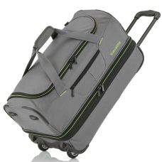 Дорожная сумка Travelite Basics Grey L exp на 2 колесах, серая