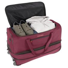 Дорожная сумка Travelite Basics Bordeaux L exp на 2 колесах, бордовая