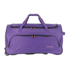 Дорожная сумка Travelite Basics Fresh Purple на 2 колесах, фиолетовая