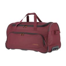 Дорожная сумка Travelite Basics Fresh Bordeaux на 2 колесах, бордовая